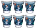 Leonardo Kindertrinkglas Avventura 215 ml, 6 Stück, Weltall