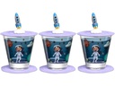 Leonardo Kindertrinkglas Avventura 215 ml, 3-teilig, Weltall