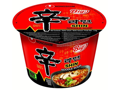 [90004725 957424] Nongshim Nudelsuppe Shin's Big Cup 114 g