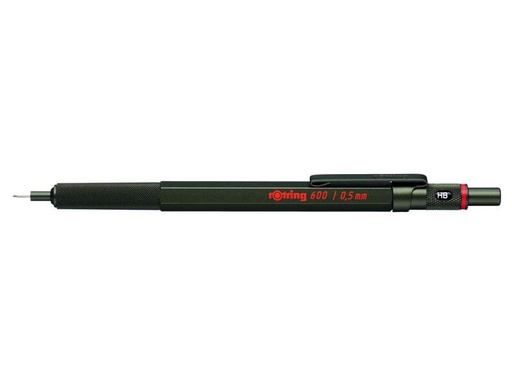 [90047475 1046747] Rotring Minenbleistift 600 Metallic 0.5 mm, Dünkelgrün