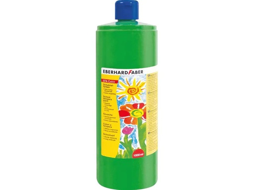 [90004727 1102092] Eberhard Faber Temperafarben Efacolor, 1000 ml, Laubgrün