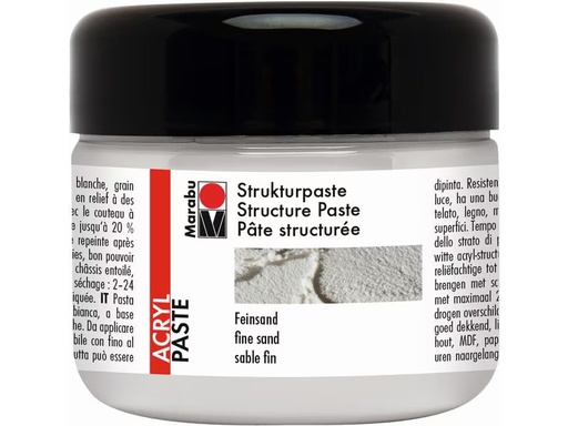 [90279866 1470114] Marabu Modellierpaste Feinsand 225 ml, Weiss