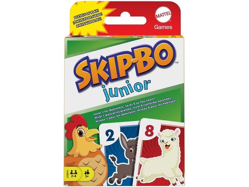 [90279959 1477708] Mattel Spiele Kartenspiel Skip-Bo Junior