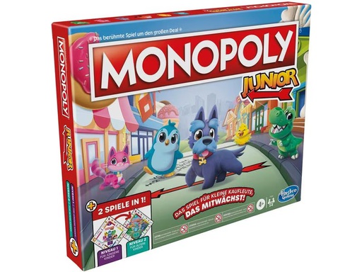 [90280079 1481805] Hasbro Gaming Familienspiel Monopoly Junior -DE-