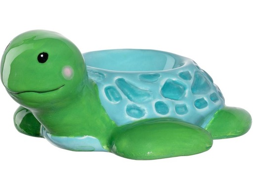 [90280102 1506193] Leonardo Kindereierbecher Avventura Schildkröte, Grün/Hellblau