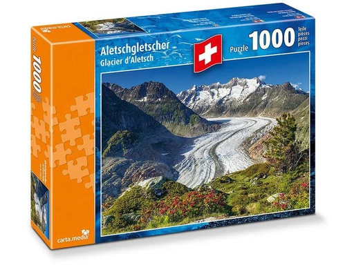 [90280153 1522307] Carta.Media Puzzle Aletschgletscher