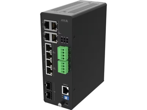 [90280192 1508079] Axis PoE++ Switch D8208-R 10 Port