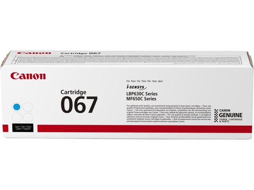 [90280390 1489531] Canon Toner 067 / 5101C002 Cyan