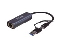 D-Link Netzwerk-Adapter DUB-2315 USB Typ-A/USB Typ-C