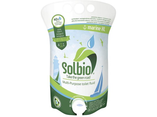 [90280652 1516847] Solbio Toilettenflüssigkeit Marine XL 1.6 L