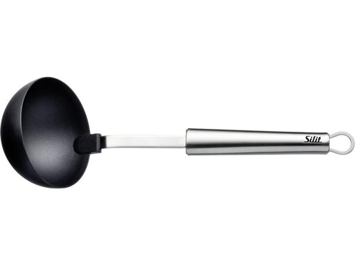[90280694 1525858] Silit Suppenlöffel Classic Line Schwarz/Silber