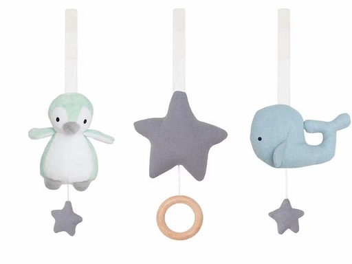 [90280744 1246675] Jabadabado Spielbogen Anhänger Pinguin / Wal / Stern