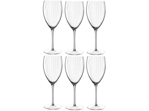 [90280964 1329160] Leonardo Weissweinglas Poesia 450 ml, 6 Stück, Transparent