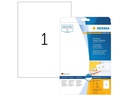 HERMA Abdecketikette 210 x 297 mm, 25 Blatt