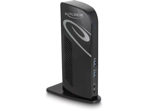 [90281055 1523192] Delock Dockingstation USB-A/C – USB/LAN/2xDP 4K