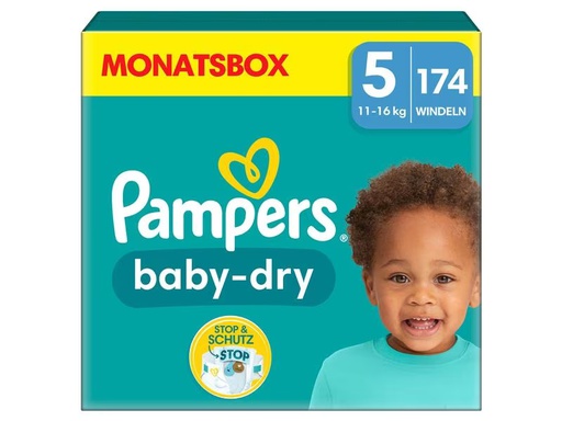 [90281333 1518525] Pampers Windeln Baby Dry Junior Grösse 5