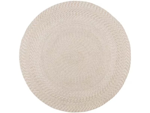 [90281372 1509486] House Nordic Teppich Menorca Ø 120 cm, Hellbeige