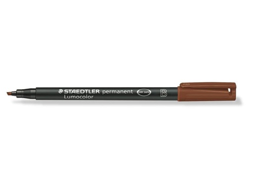 [90281373 914802] Staedtler Folienstift Lumocolor 314 B Braun, permanent