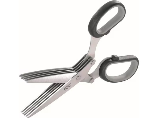 [90281403 1526571] GEFU Kräuterschere Cutare Schwarz/Silber