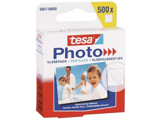 [90281467 1510364] tesa Klebepads-Set Photo, 3x 500 Stück