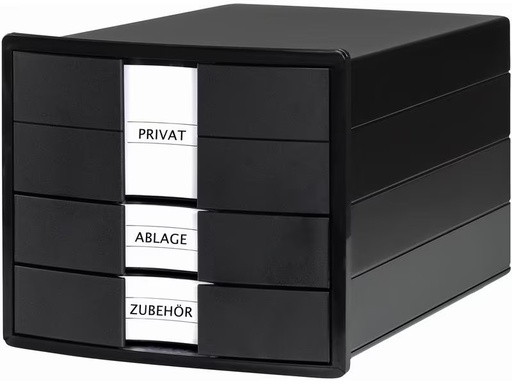 [90281482 1515331] HAN Schubladenbox Impuls 3 Schubladen, Schwarz