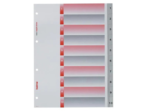 [90047716 830689] Kolma Register A4 LongLife 1-10