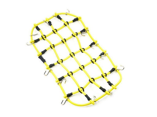 [90047734 925538] Yeah Racing Modellbau-Gepäcknetz 200 x 110 mm Gelb