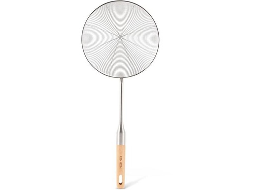 [90281852 1525737] Ken Hom Abgiesssieb Hellbraun/Silber