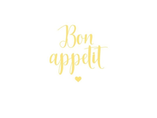 [90281888 1510569] Braun + Company Papierservietten Bon appetit, 33 cm x 33 cm, 20 Stück