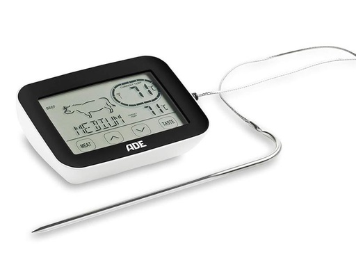 [90047805 878425] ADE Bratenthermometer  BBQ 1408 Schwarz, Weiss