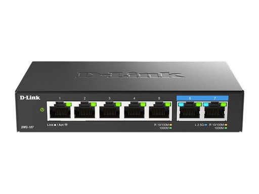 [90282328 1525893] D-Link Switch DMS-107/E 7 Port