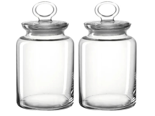 [90004762 1063664] Montana Vorratsglas CAKE 2 Stück, 1.5 l, Transparent