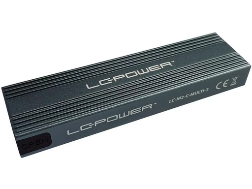 [90282392 1523136] LC-Power Externes Gehäuse LC-M2-C-MULTI-3 M.2