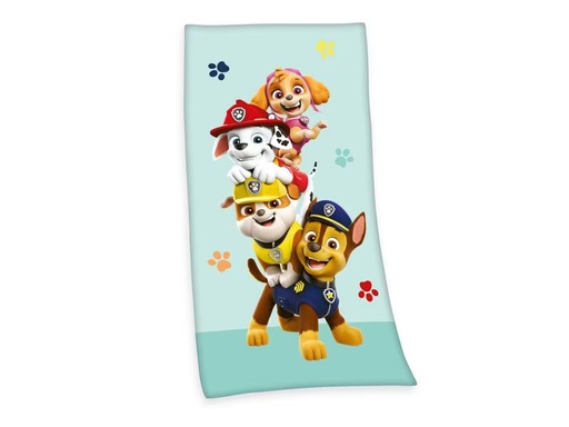 [90282455 1522118] Herding Badetuch Paw Patrol 75 x 150 cm, Mehrfarbig