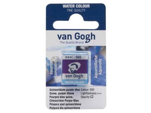 [90047855 1065554] Van Gogh Aquarellfarbe 593 Chinacridon Purpur Blau, 1 Stück