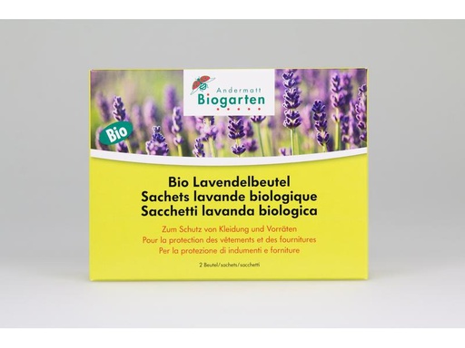 [90282646 1518682] Andermatt Biogarten Duftbeutel BIO Lavendel, 2 Stück