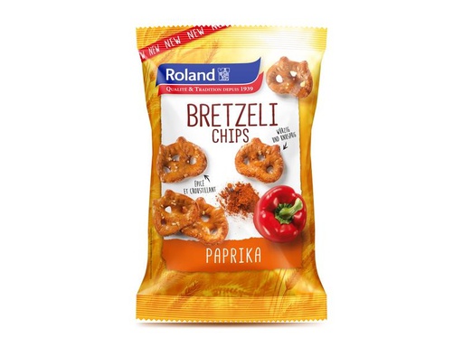 [90282718 1530451] Roland Snacks Bretzeli Chips Paprika 180 g