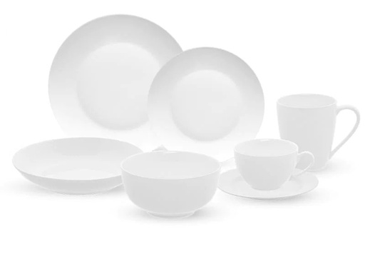 [90282907 1450034] Sola Kombi-Service Flow Lunasol Coupe 28-teilig, Weiss