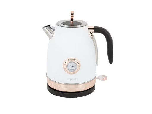 [90282917 1448461] FURBER Wasserkocher Monroe 1.7 l, Rosegold/Weiss