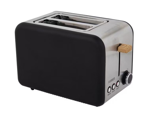 [90282983 1448474] FURBER Toaster Chaplin Schwarz matt