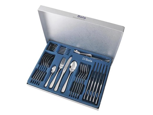[90282986 1154735] Sola Besteck-Set Omaha 36-teilig, Silber