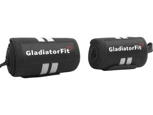 [90283001 1528626] Gladiatorfit Elastische Handgelenksbänder 2er-Pack 0.2 kg