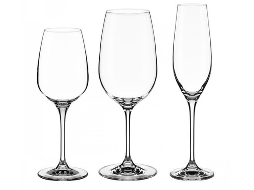 [90283021 1450036] Sola Weingläser-Set Premium Glas Crystal 18-teilig