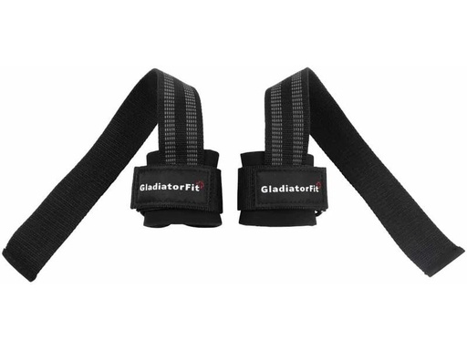 [90283139 1528627] Gladiatorfit Hebebänder/Zugbänder Lifting Straps 2er-Pack