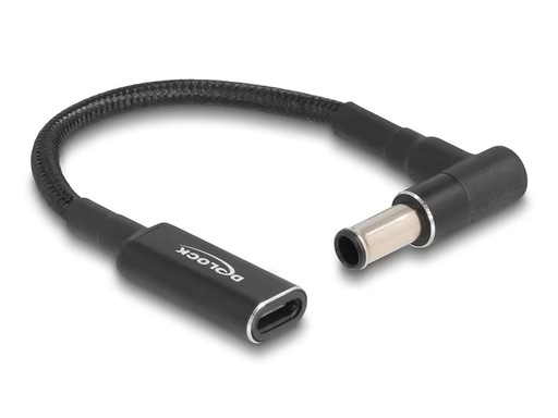 [90283479 1527333] Delock Ladekabel USB-C zu Sony 6 x 4.3 mm 90° gewinkelt, 15 cm