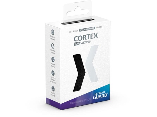 [90283585 1493431] Ultimate Guard Kartenhülle Cortex Sleeves Standardgrösse Schwarz 100