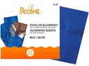 Decora Alufolie 20 cm x 0.2 m, Blau