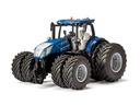 Siku Traktor New Holland T7.315, Doppelreifen, mit Sender, 1:32