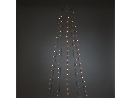 [90284053 1030038] Konstsmide LED Baummantel frosted, 2.4 Meter, 200 LED