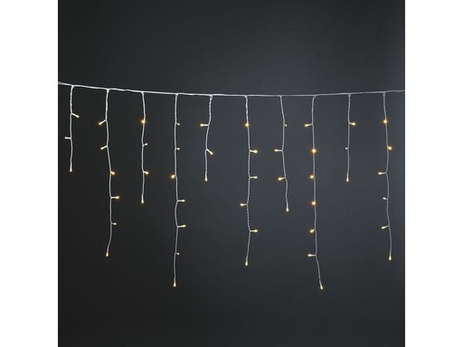 [90284104 1030042] Konstsmide LED-Lichtervorhang Eisregen, 5 Meter, 200 LED